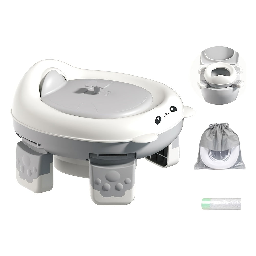 Pot d’apprentissage portable pliable pour tout-petits garçons et filles — Monptitlou