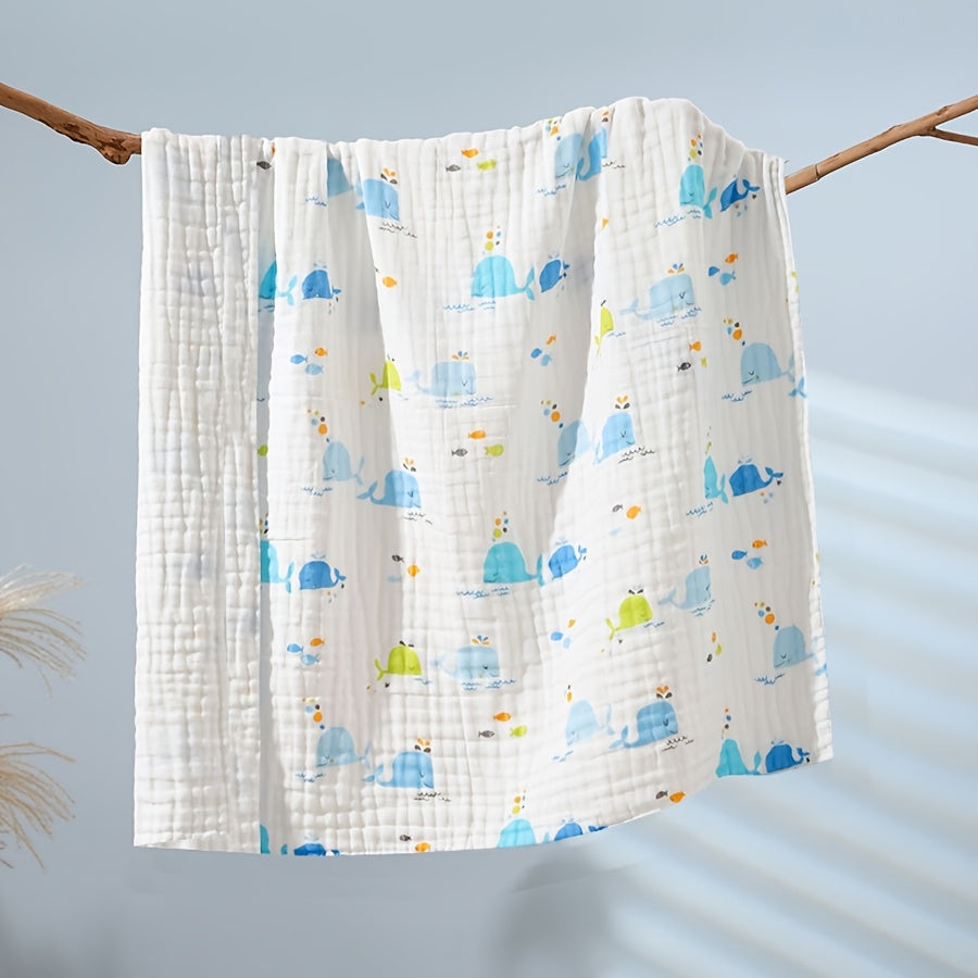 Serviette de bain 1 pièce pour enfant avec motif de dessin animé — Monptitlou