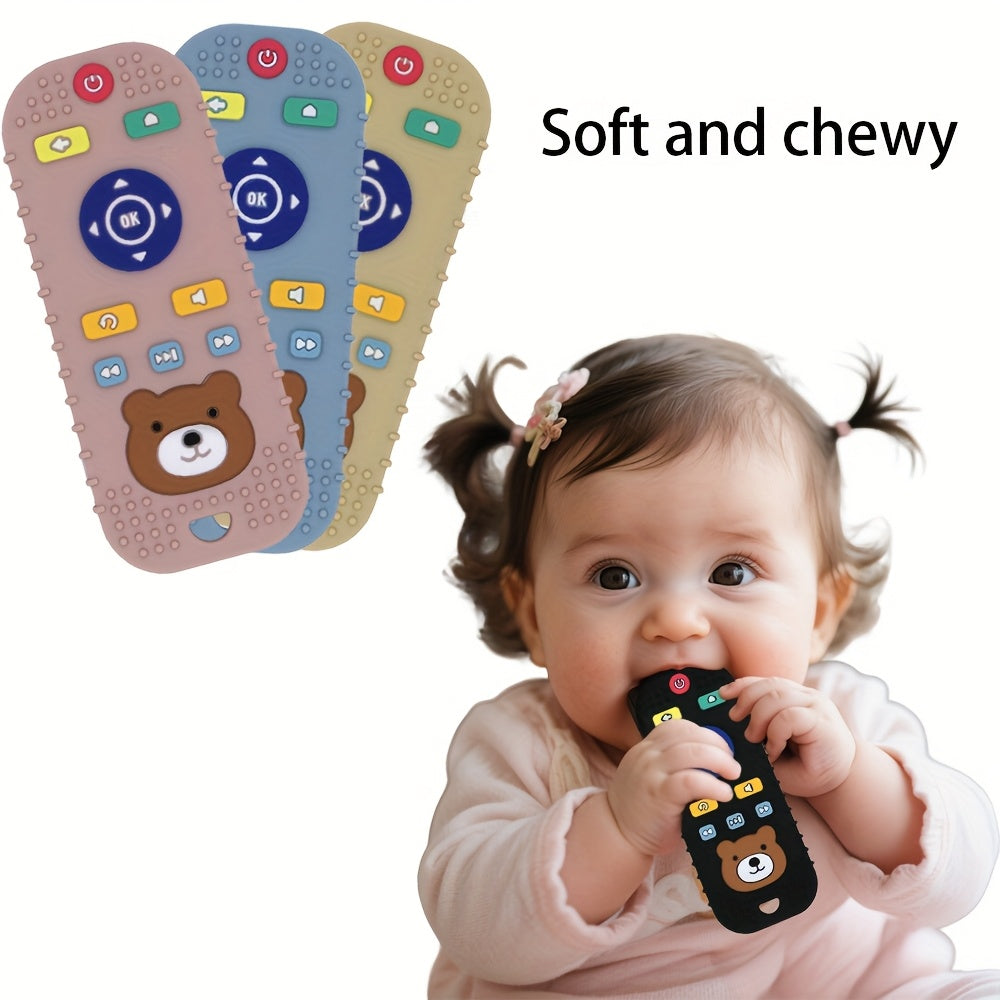 Anneau de dentition en silicone pour bébé, jouet pour bébé — Monptitlou