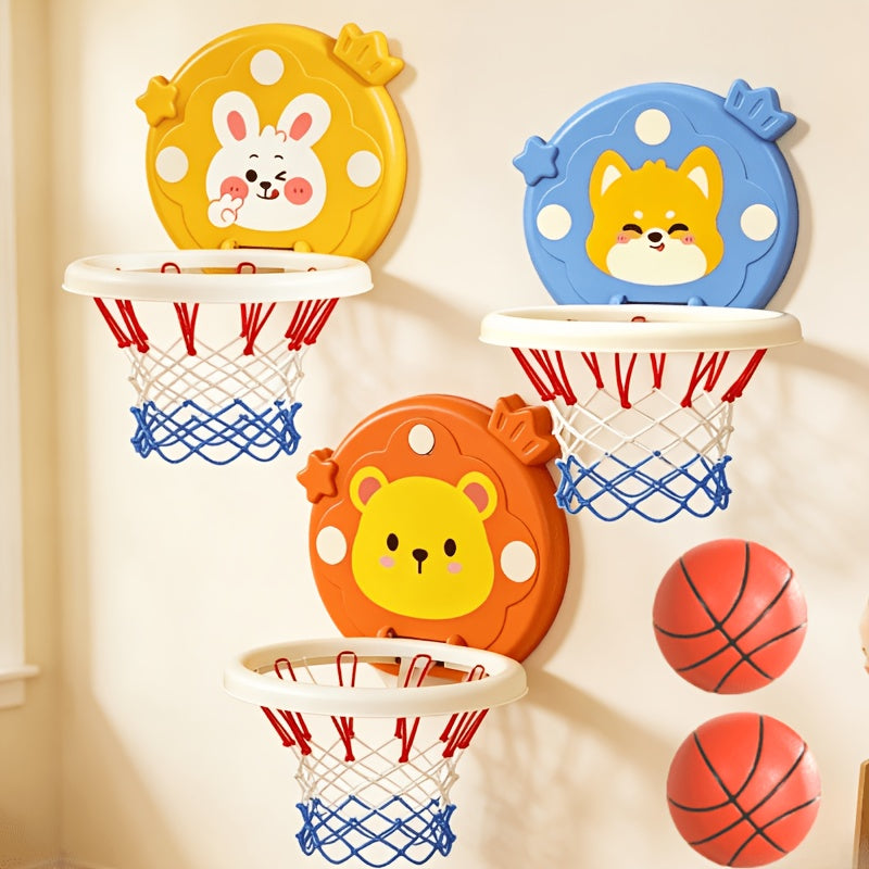 Accessoires panier de basket animal cartoon avec mini balles pour — Monptitlou Image
