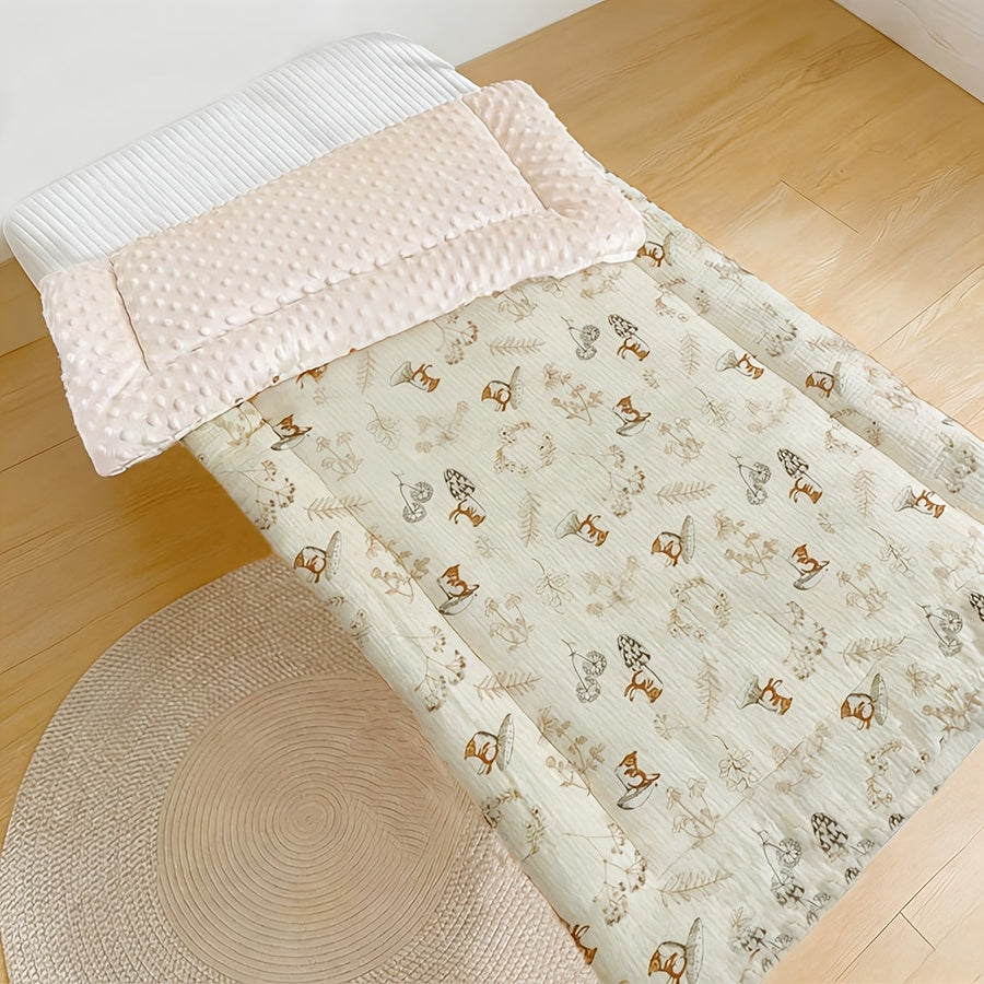 Couette adorable disponible en motifs visage d'animal et cœur. Parfaite — Monptitlou