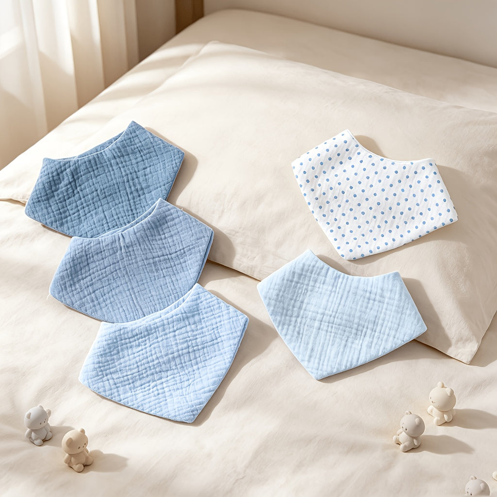 Bavoirs simples et polyvalents, styles assortis pour enfants — Monptitlou