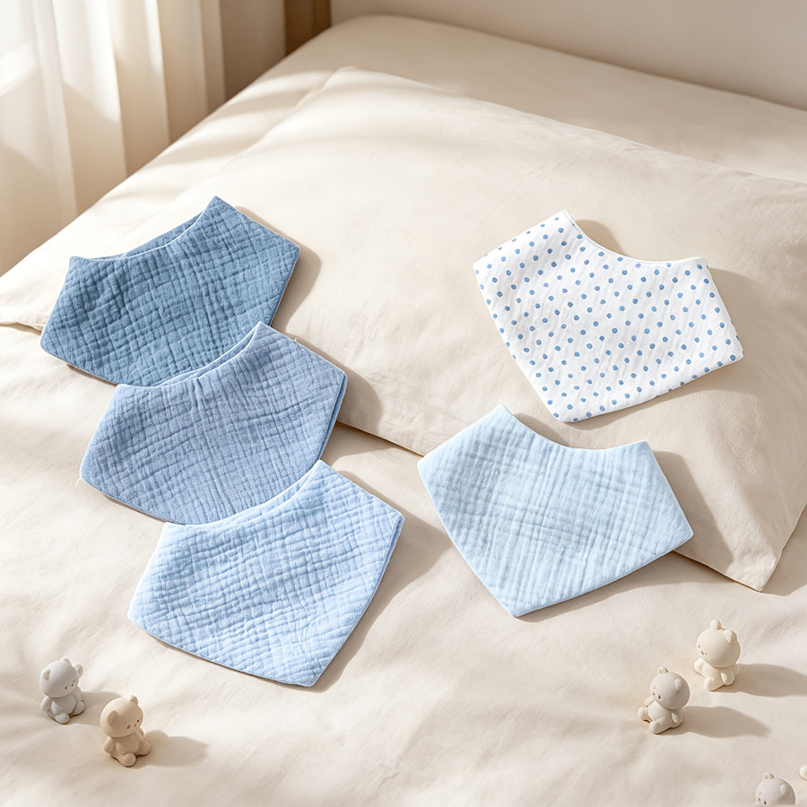 Bavoirs simples et polyvalents, styles assortis pour enfants — Monptitlou