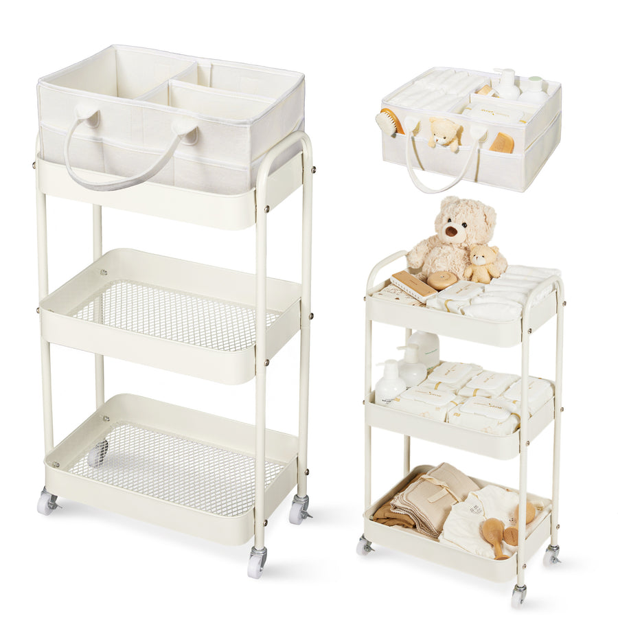 Chariot à Couches et Rangement — Monptitlou