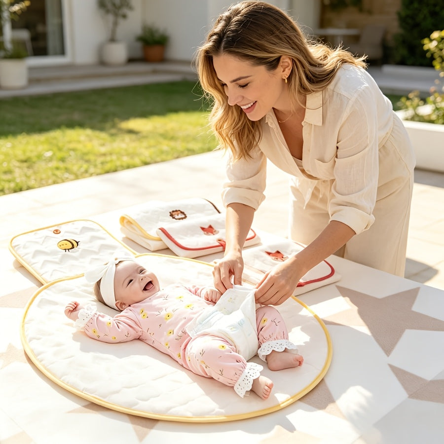1 Tapis de Bébé Réutilisable. Pliable. Simple à Utiliser. Facile à — Monptitlou