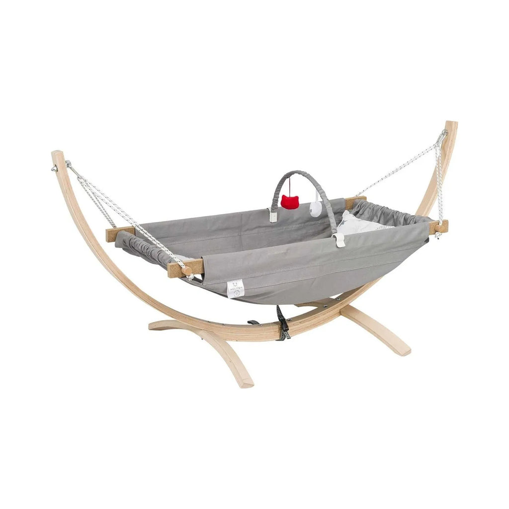 Hamac en bois de hêtre naturel pour bébé — Monptitlou