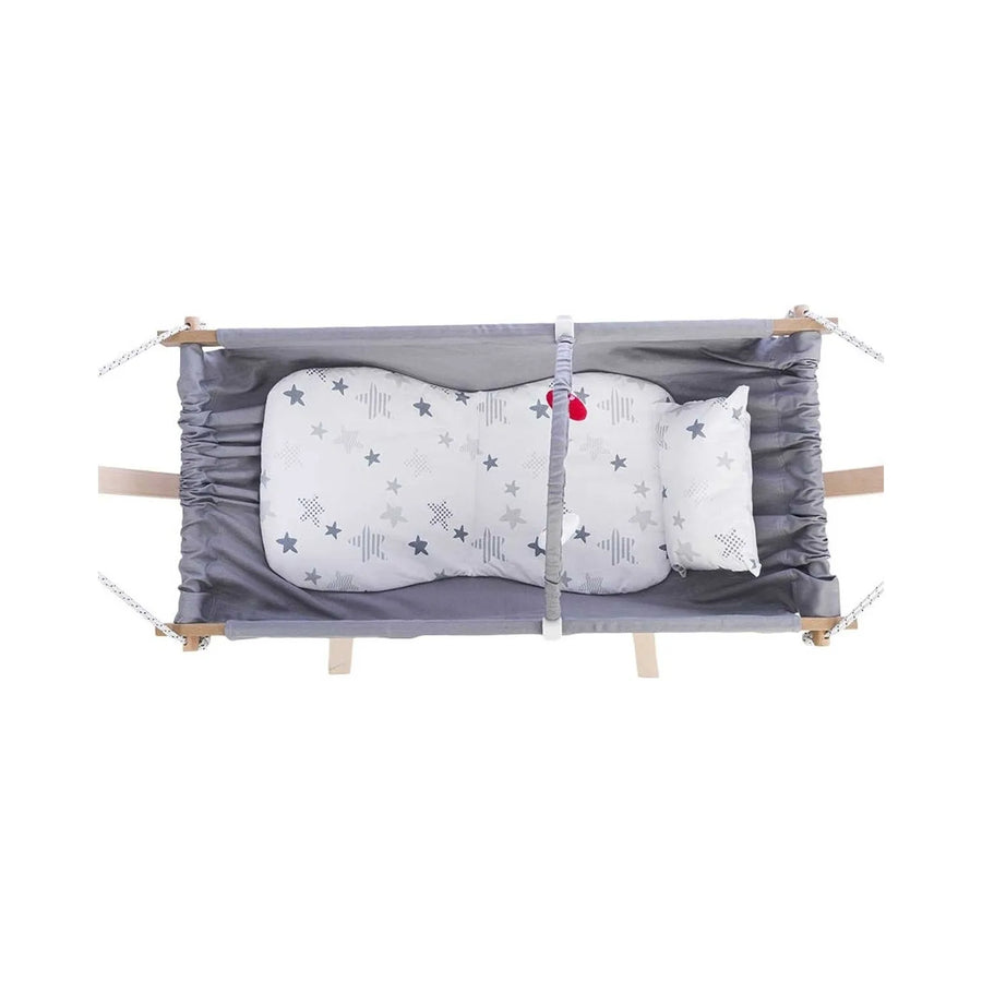 Hamac en bois de hêtre naturel pour bébé — Monptitlou