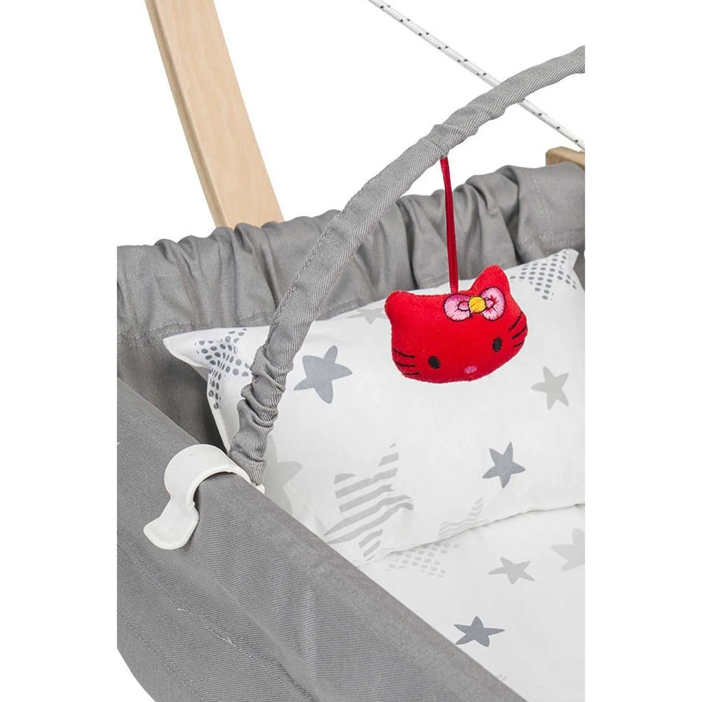 Hamac en bois de hêtre naturel pour bébé — Monptitlou
