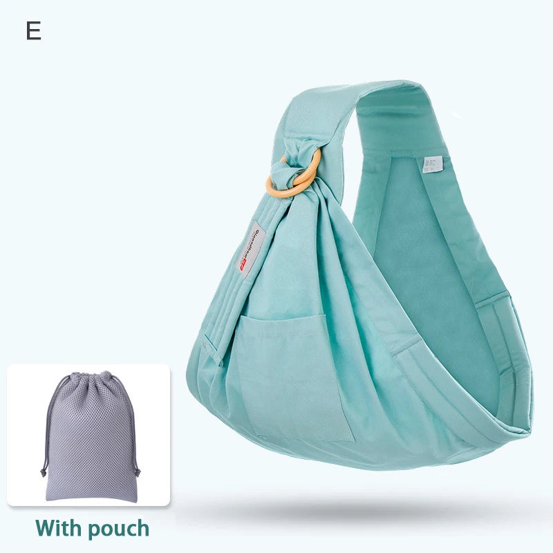 Écharpe de portage à bandoulière, double usage