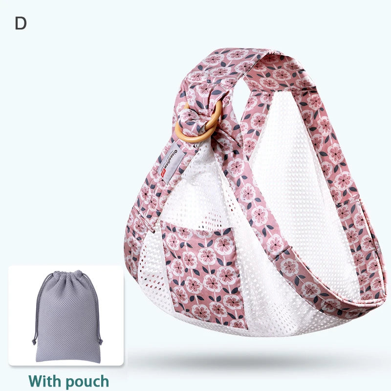 Écharpe de portage à bandoulière, double usage — Monptitlou