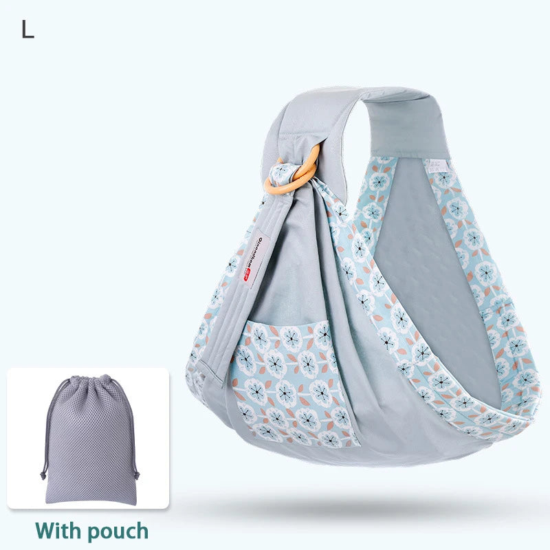 Écharpe de portage à bandoulière, double usage — Monptitlou