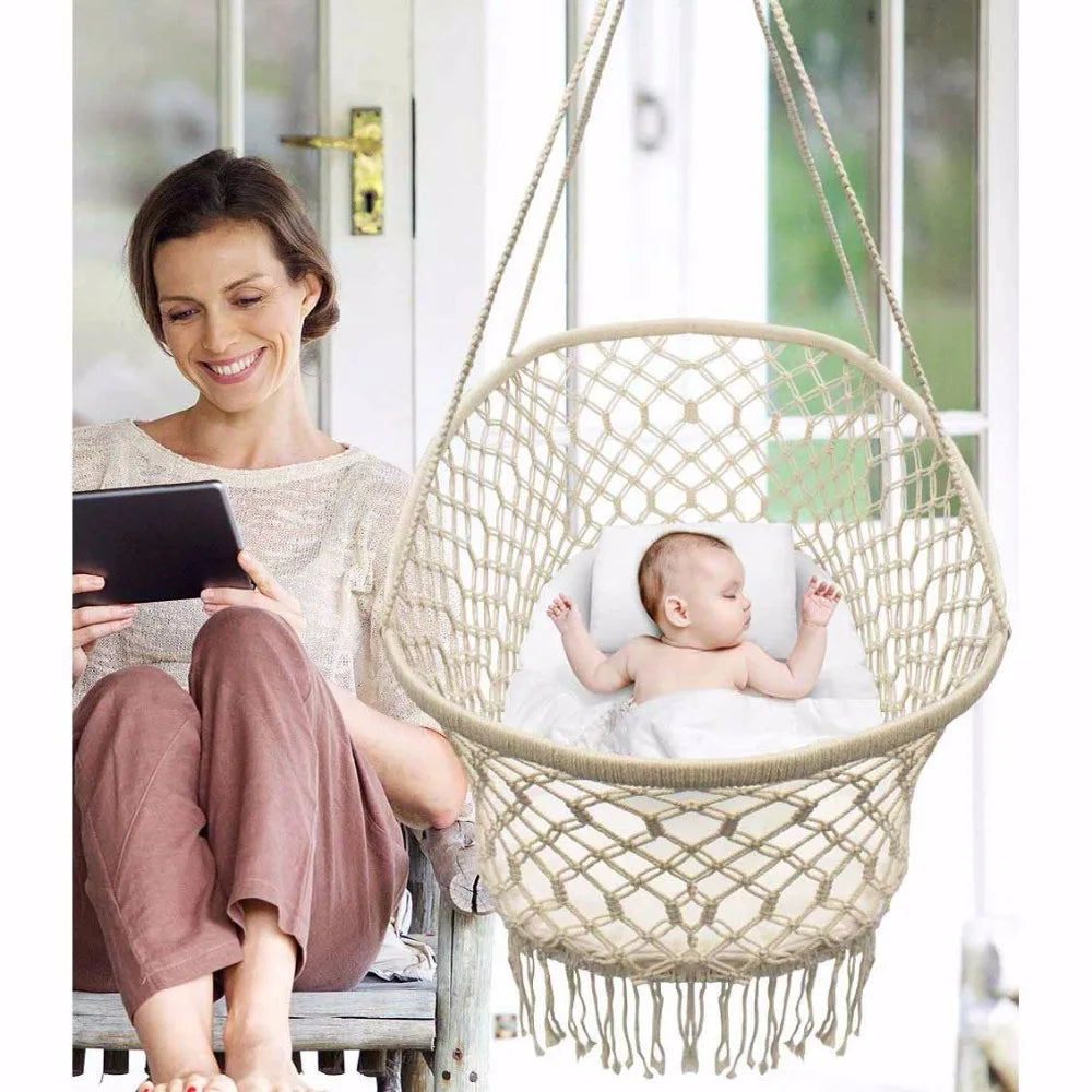 Berceau CPull pour bébé, couffin et balançoire portable pour bébé — Monptitlou
