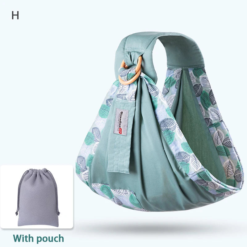 Écharpe de portage à bandoulière, double usage — Monptitlou