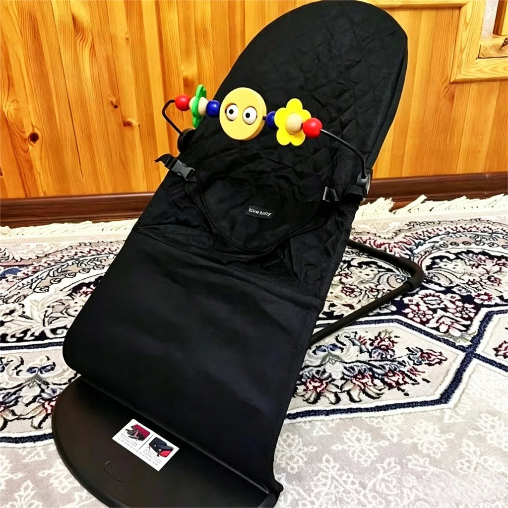 ▶ Transat Bébé Pliable 2-en-1 – Balancelle Réglable pour Nourrisson — Monptitlou