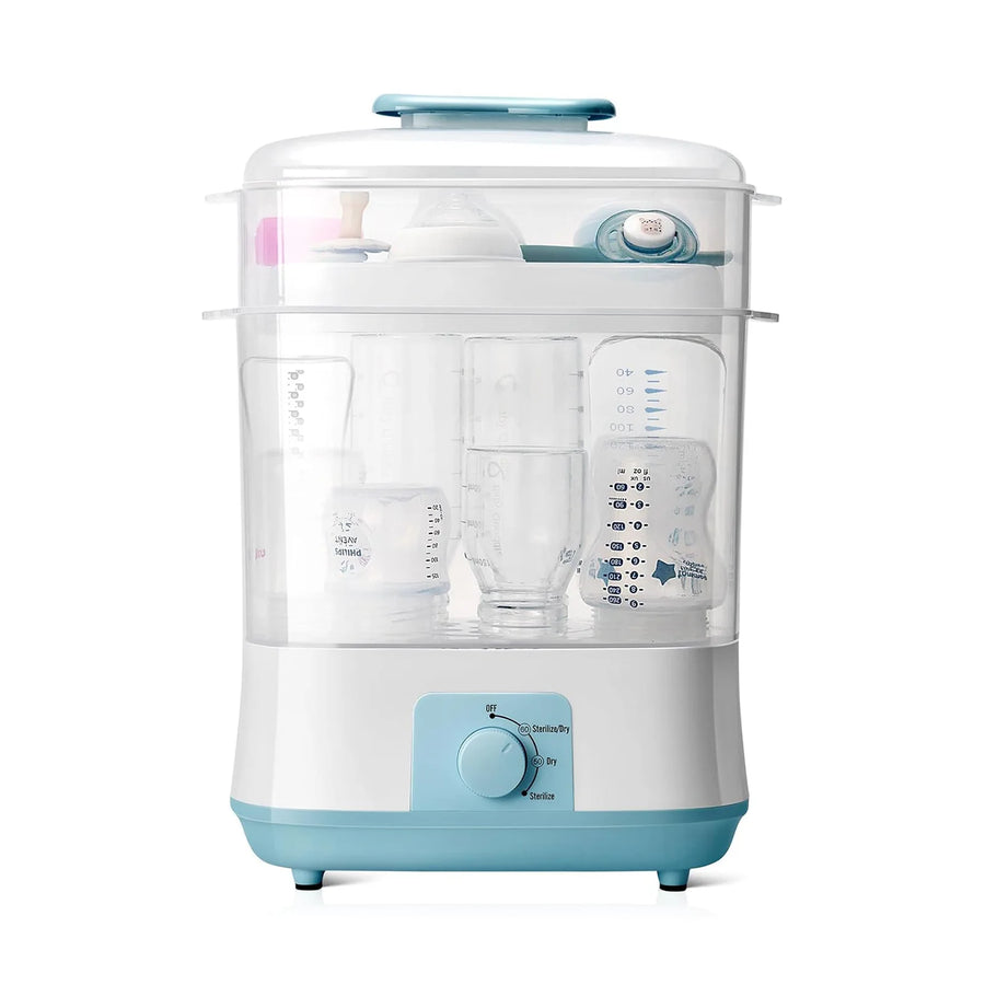 Désinfectant à vapeur électrique pour bébé, biberon pour nouveau-né — Monptitlou