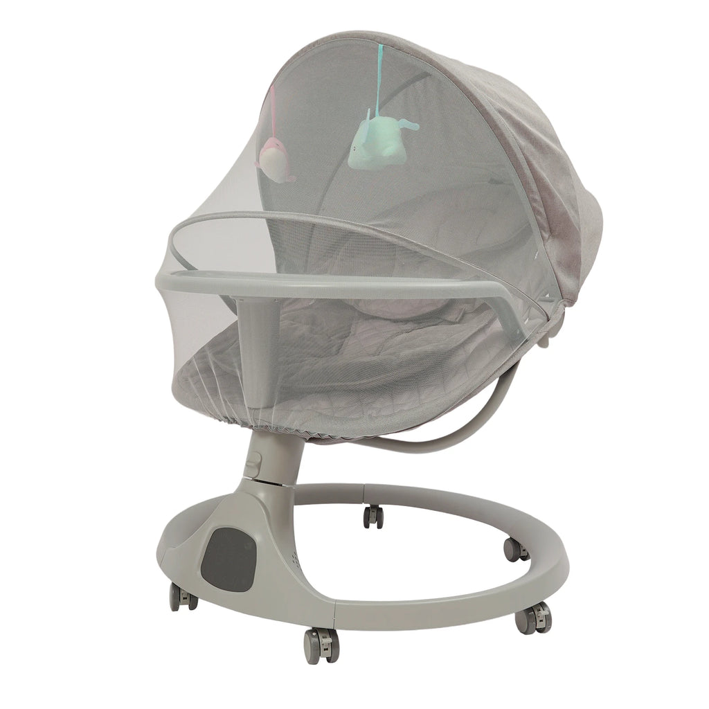 Berceau électrique pour bébé, berceau à bascule automatique — Monptitlou