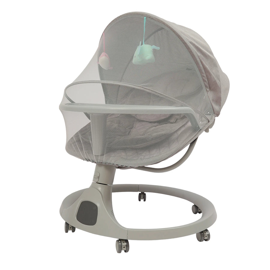 Berceau électrique pour bébé, berceau à bascule automatique — Monptitlou