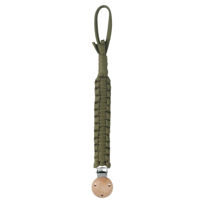 Attache-tétine en coton pour bébé, chaîne de sucette pour nouveau-né — Monptitlou