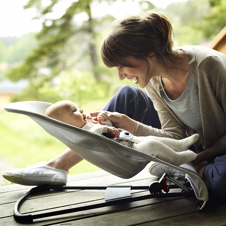 Chaise à bascule pour bébé avec jouets, Transat Bébé 0-18 Mois — Monptitlou