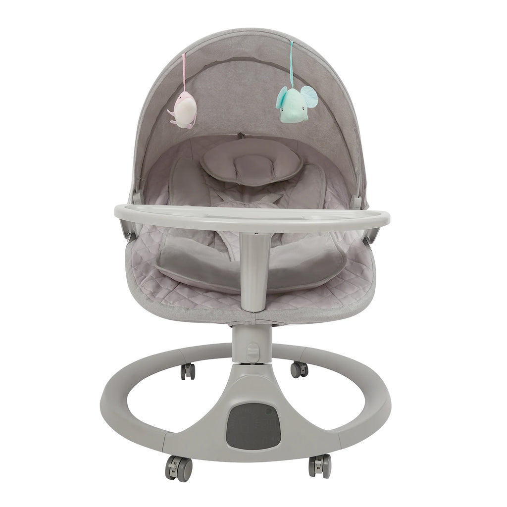 Berceau électrique pour bébé, berceau à bascule automatique — Monptitlou