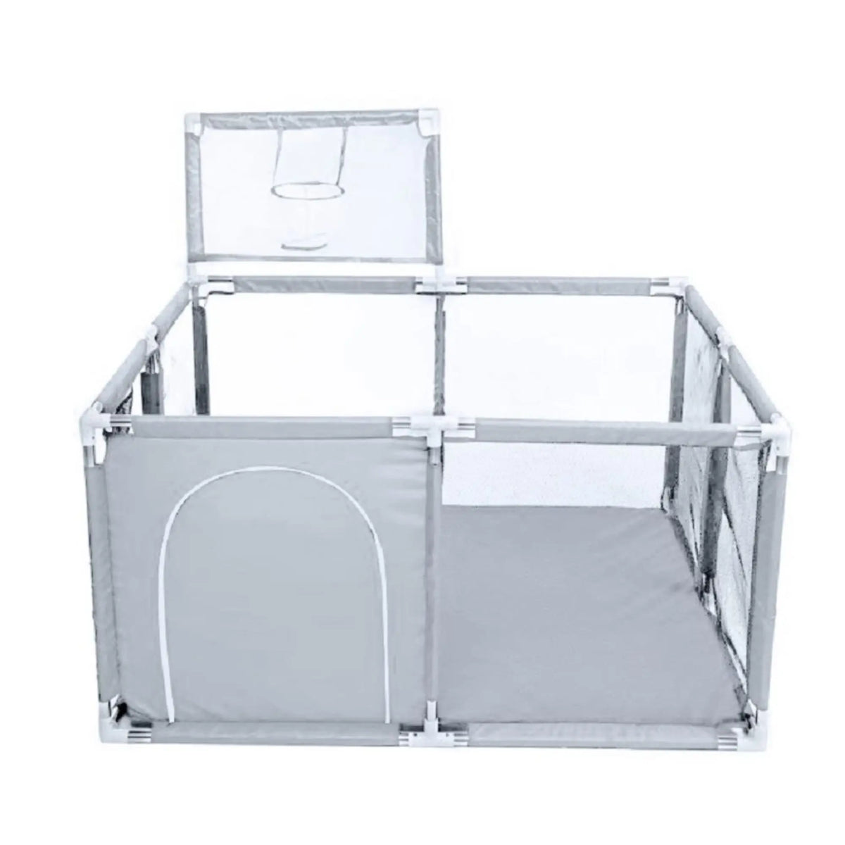 Parc de jeu pour bébé avec tapis matelassé — Monptitlou Image