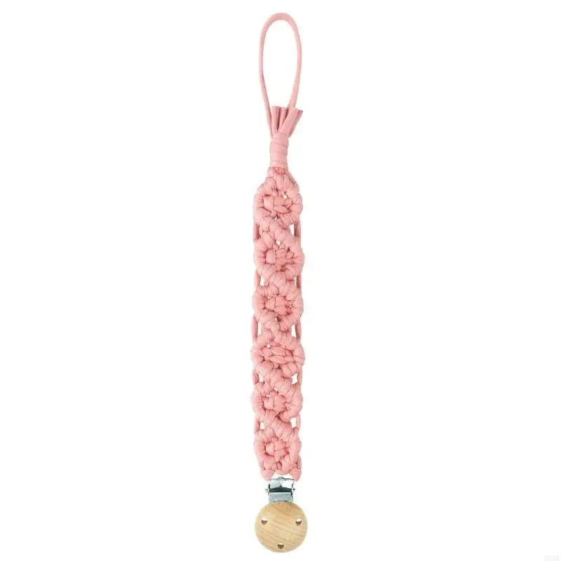 Clips sucette en Crochet simples, chaîne sucette en coton — Monptitlou