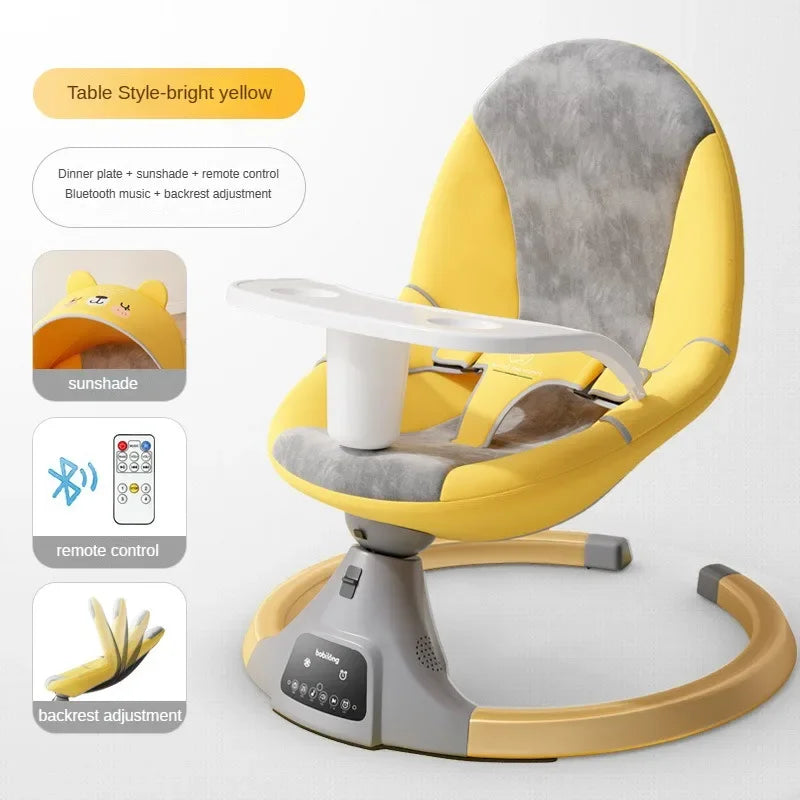 Chaise à bascule pour bébé, chaise apaisante — Monptitlou