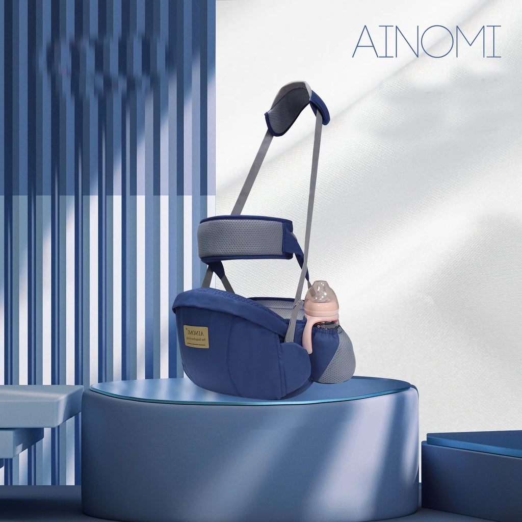 Porte-bébé Ergonomique 4-en-1 pour Nouveau-né et Bébé, Siège de Hanche — Monptitlou
