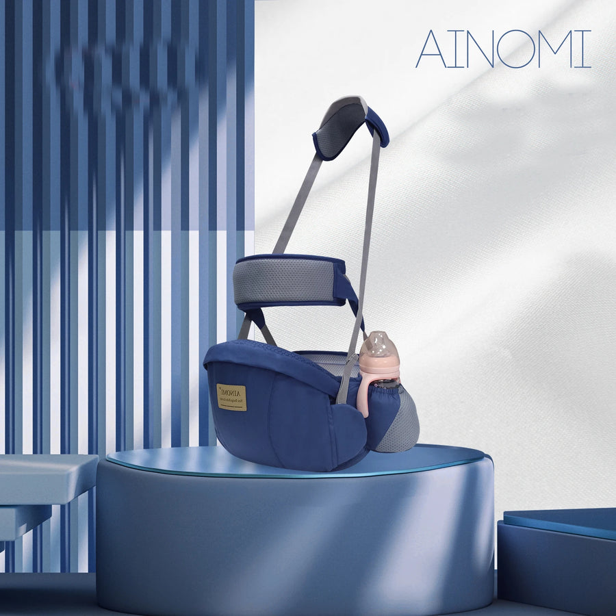 Porte-bébé Ergonomique 4-en-1 pour Nouveau-né et Bébé, Siège de Hanche — Monptitlou