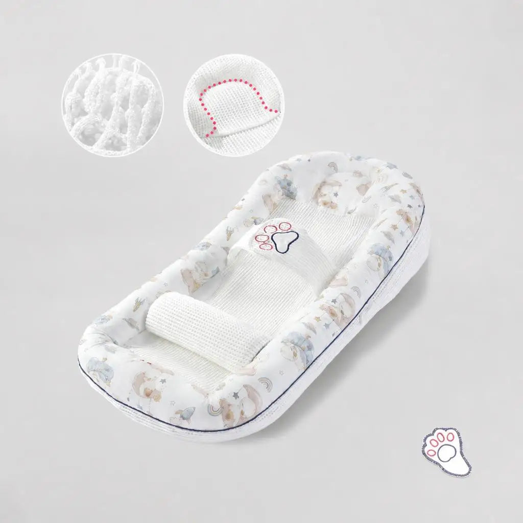 Matelas incliné pour bébé, housse déhoussable — Monptitlou Image
