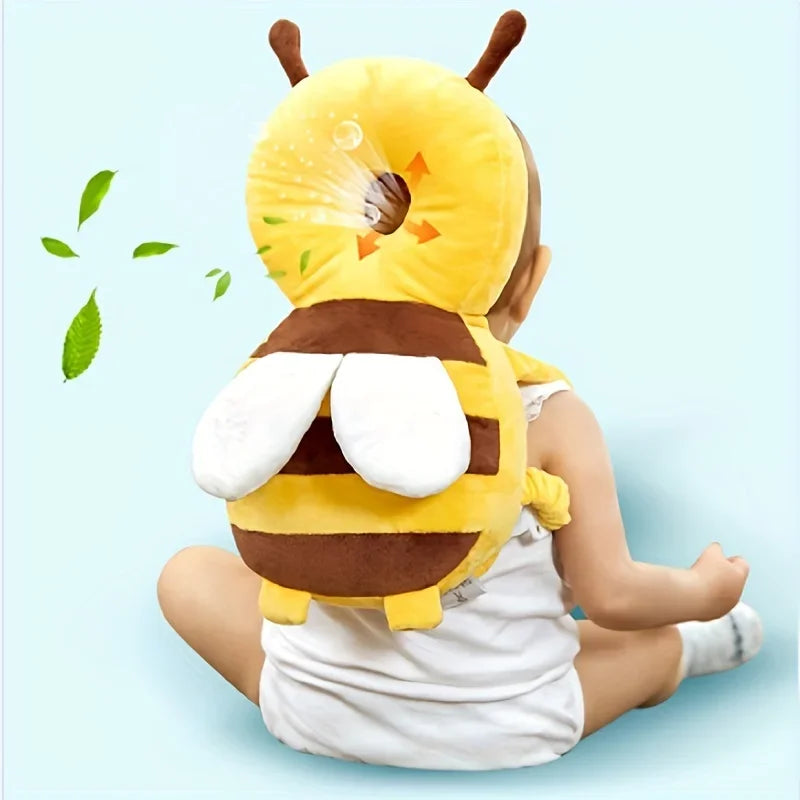 Coussin protège-tête pour bébé, motif abeille — Monptitlou