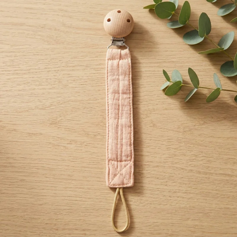 Attache-tétine personnalisée pour bébé avec nom gravé — Monptitlou