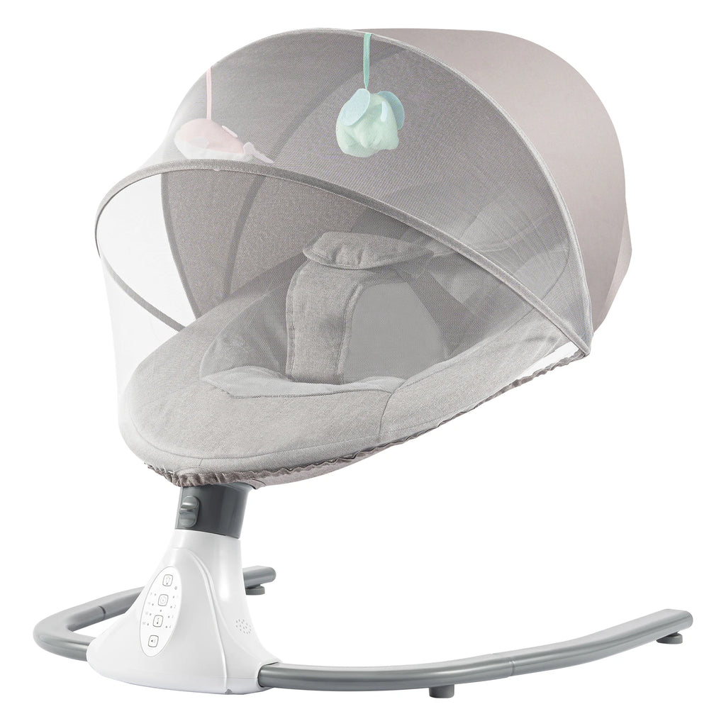 Chaise à bascule électrique télécommandée pour bébé — Monptitlou