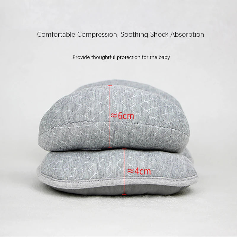Oreiller bébé poussette bébé tête et cou soutien oreiller en forme de U appui-tête Fixation du corps Anti rouleau coussin d'école, photo 17