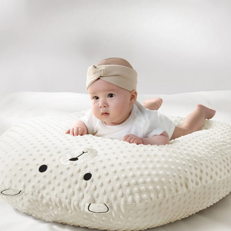 Coussin d'allaitement en U, garnissage moelleux — Monptitlou