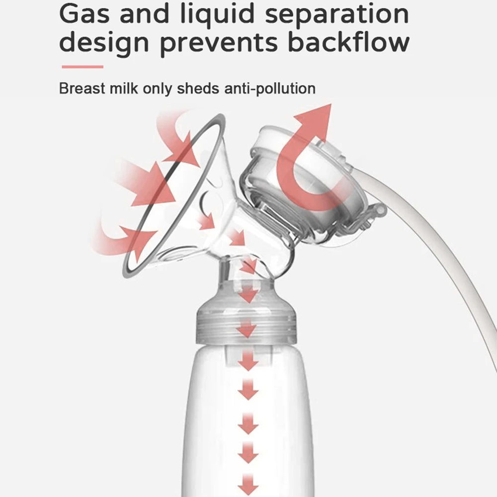 Tire-lait électrique double mains libres pour l'allaitement — Monptitlou