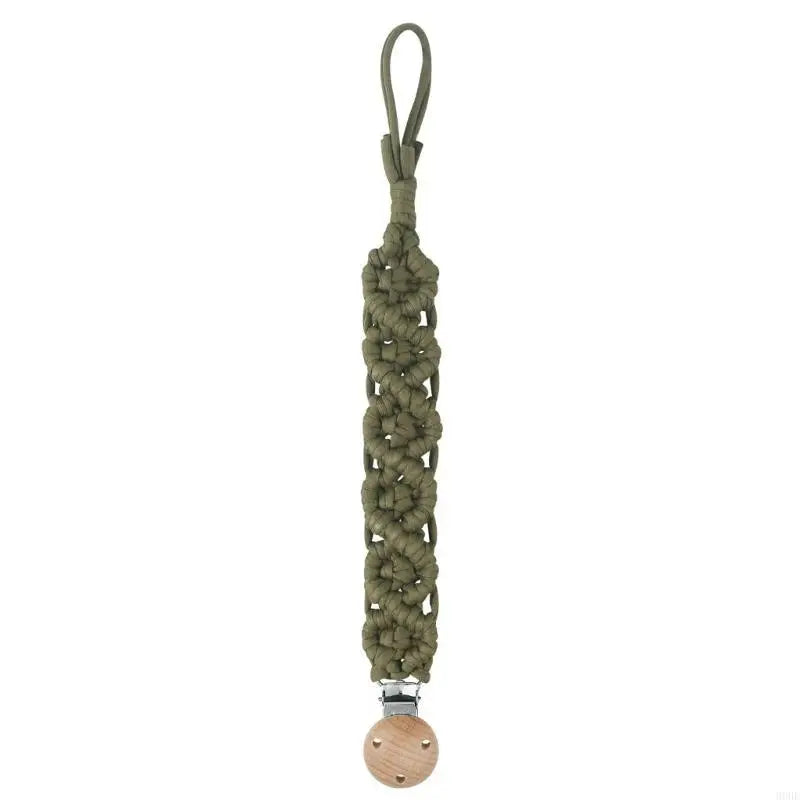 Clips sucette en Crochet simples, chaîne sucette en coton — Monptitlou