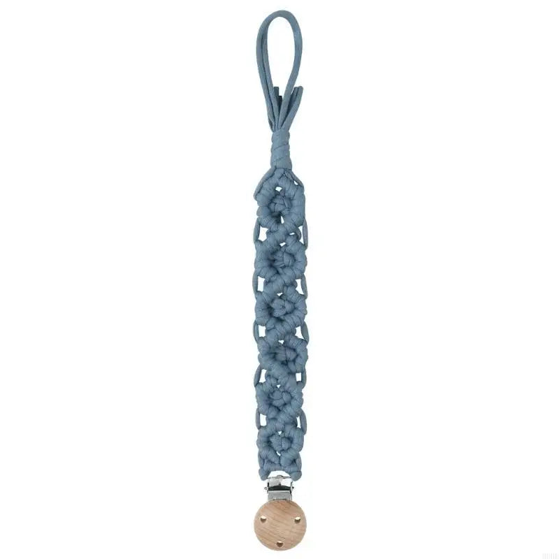 Clips sucette en Crochet simples, chaîne sucette en coton — Monptitlou