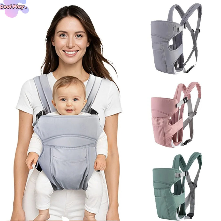 Porte-bébé respirant multifonctionnel, maille aérée — Monptitlou