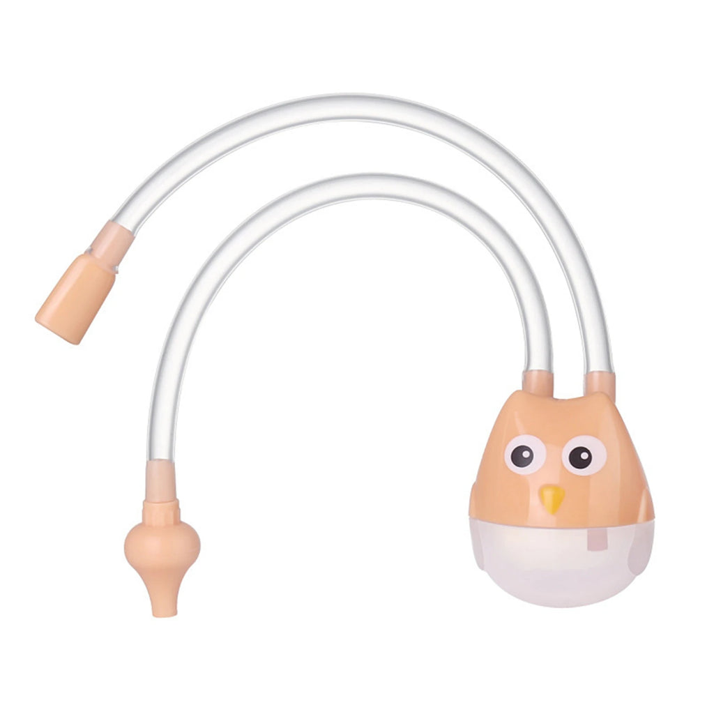 Mouche-bébé manuel en forme de hibou, tube souple — Monptitlou