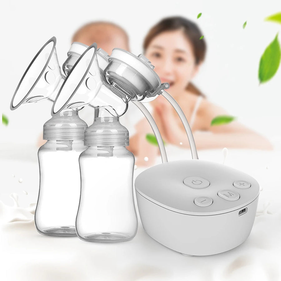 Tire-lait électrique double mains libres pour l'allaitement — Monptitlou