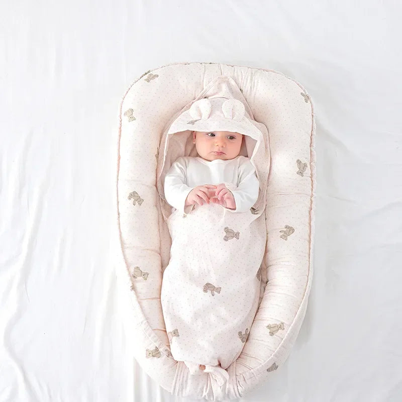 Berceau de voyage portable pour bébé, pliable — Monptitlou