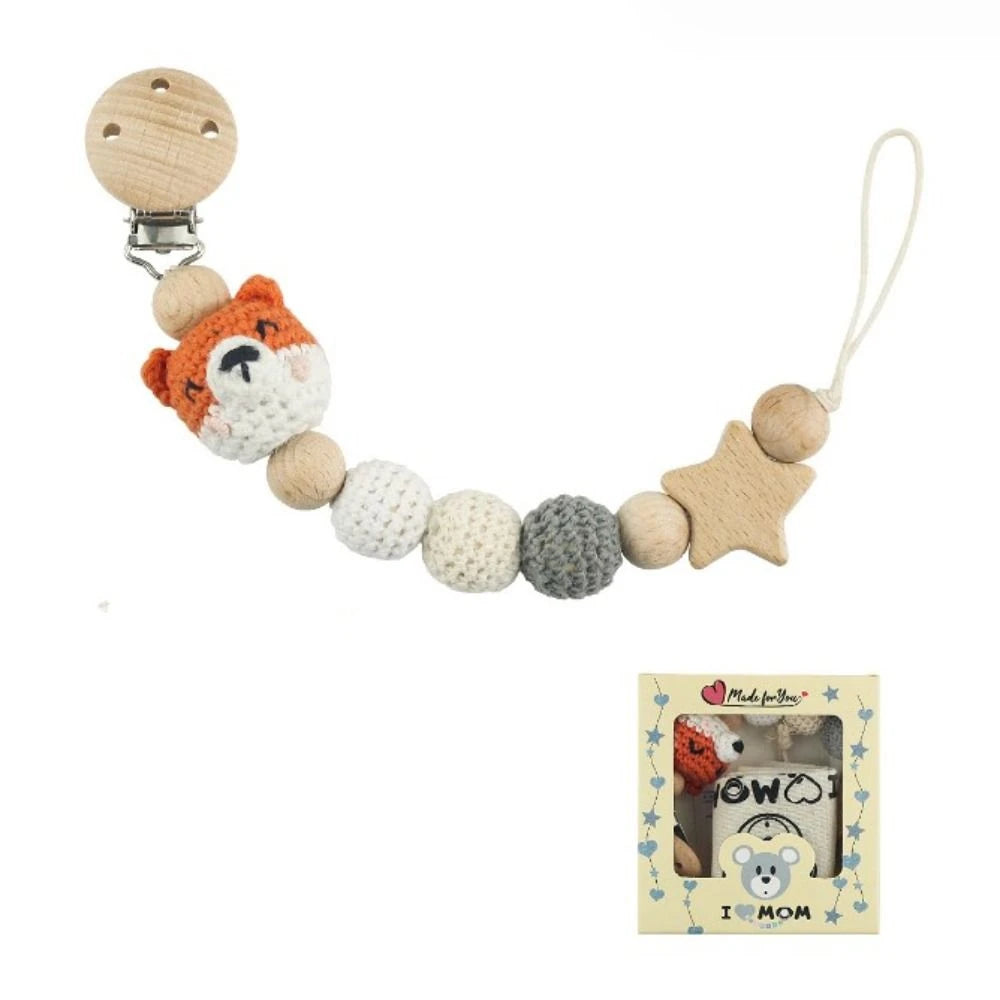 Clips de support Clips factices bébé sucette chaîne porte-sucette Clips — Monptitlou