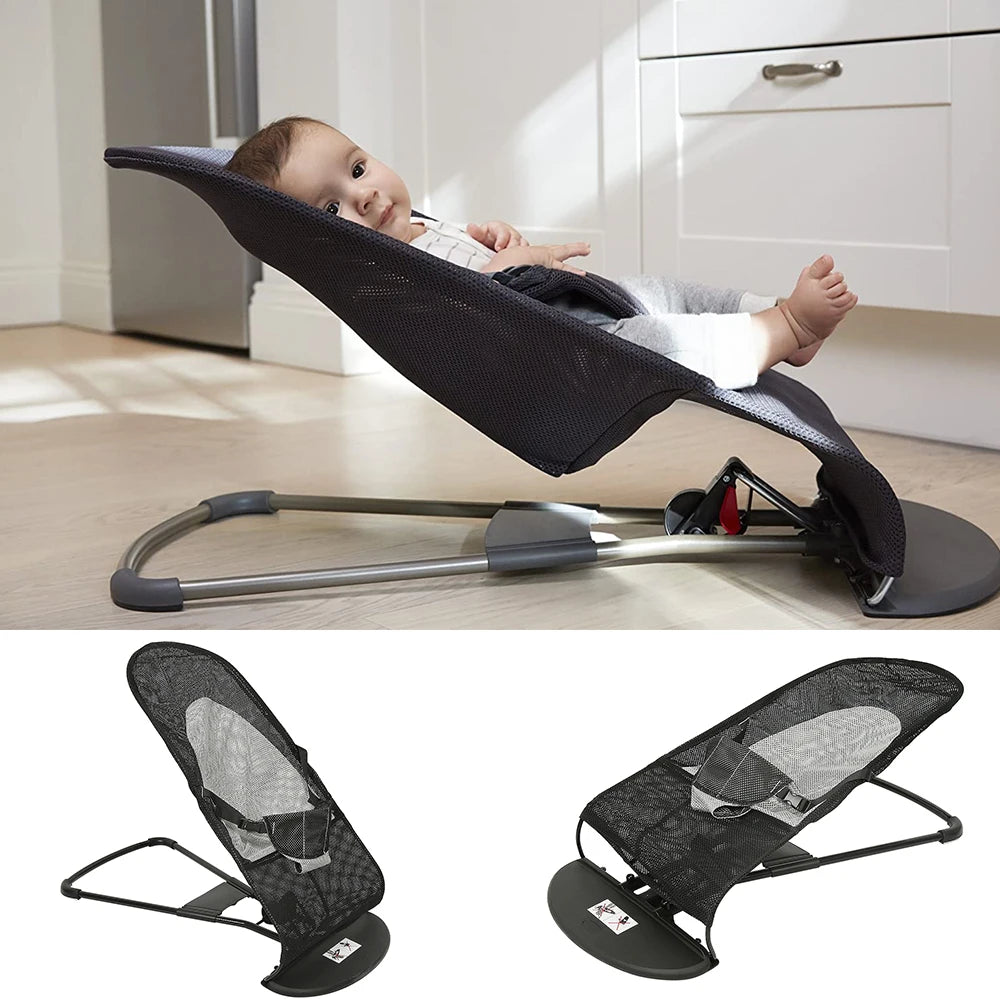 Chaise à bascule pour bébé avec jouets, Transat Bébé 0-18 Mois — Monptitlou
