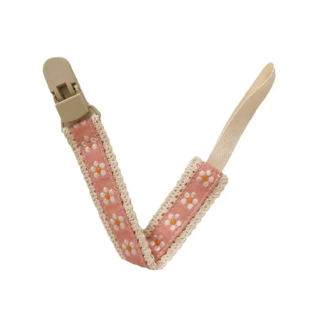 Porte-sucette réglable pour bébé, style ethnique, tétine grill — Monptitlou