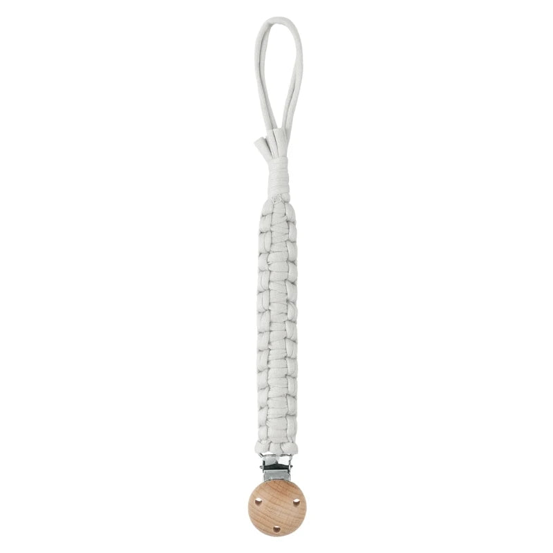 Attache-tétine en coton pour bébé, chaîne de sucette pour nouveau-né — Monptitlou