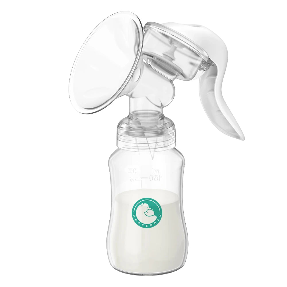Tire-lait manuel en silicone de qualité alimentaire sans BPA — Monptitlou Image
