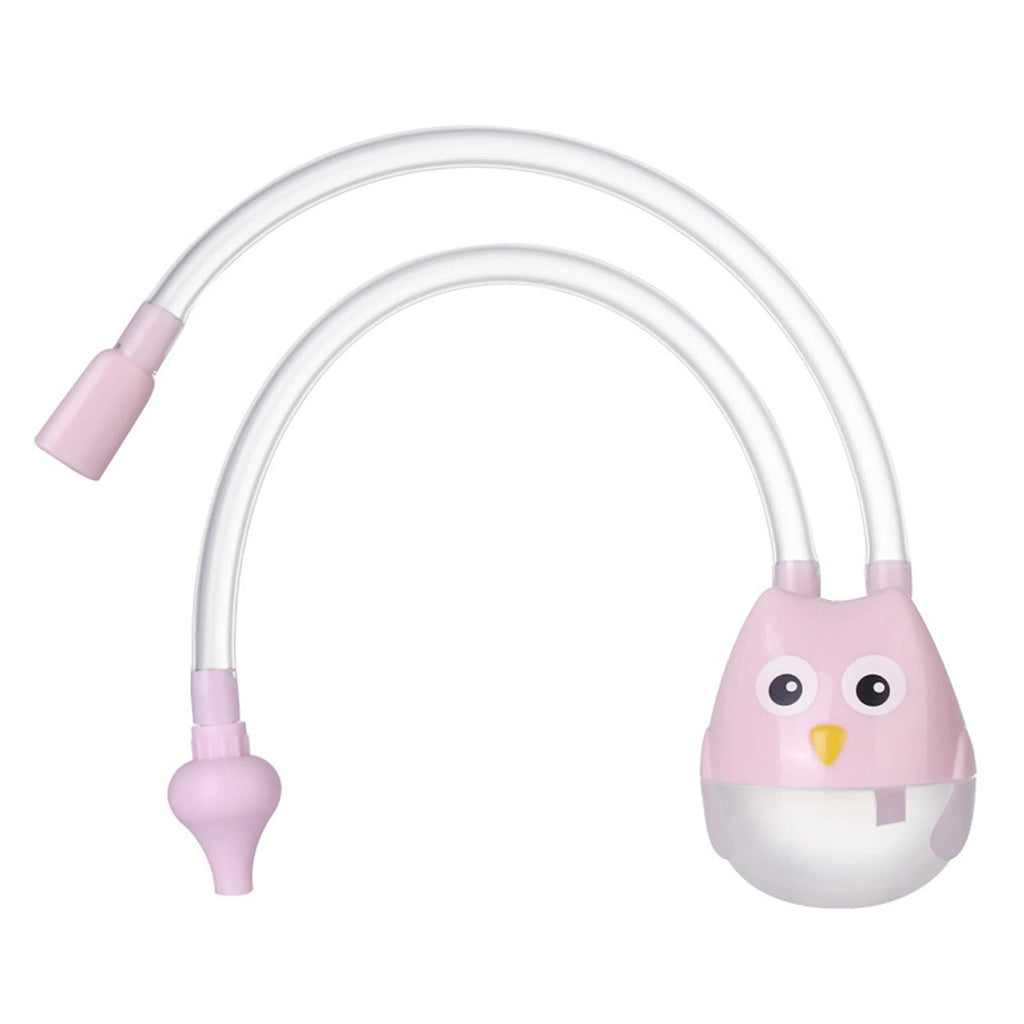 Mouche-bébé manuel en forme de hibou, tube souple — Monptitlou