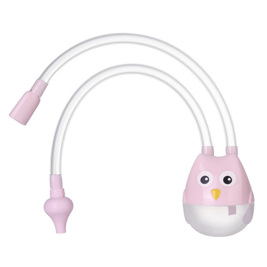Mouche-bébé manuel en forme de hibou, tube souple — Monptitlou