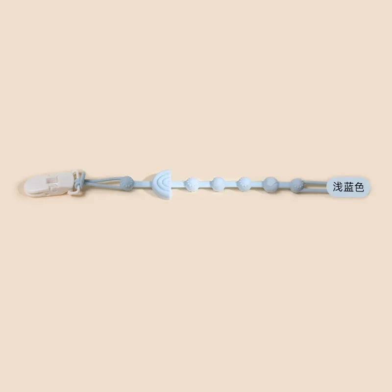 Attache-sucette pour bébé, 1 pièce, sans BPA, en silicone — Monptitlou